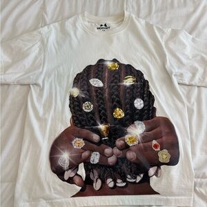 Noise White Graphic Short Sleeve Tee